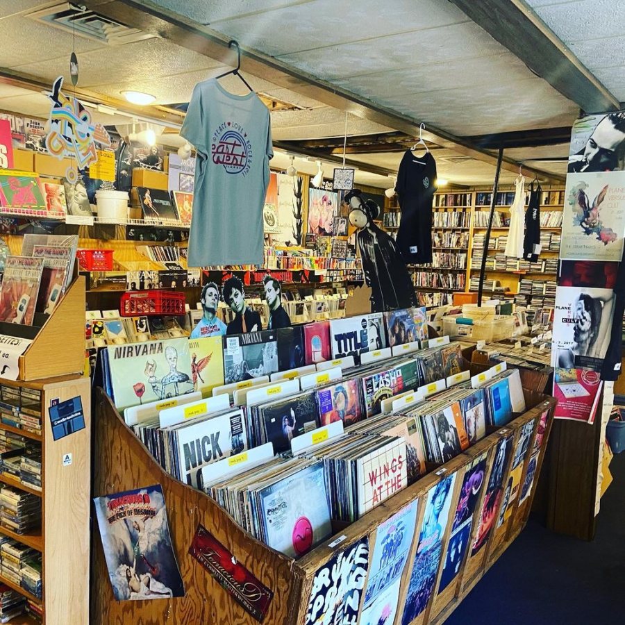 East-West records shirts