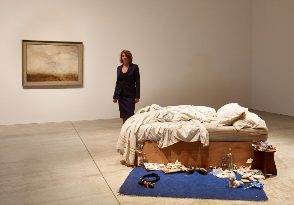 artist Tracey Emin and "My Bed"