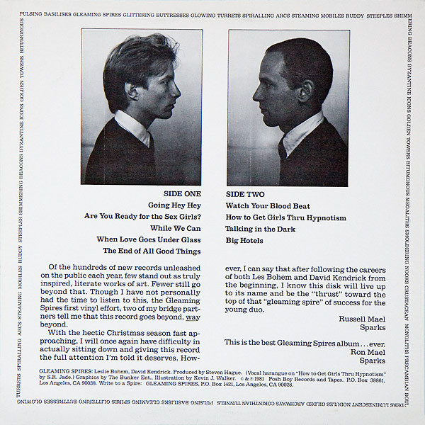 gleaming spires inner sleeve