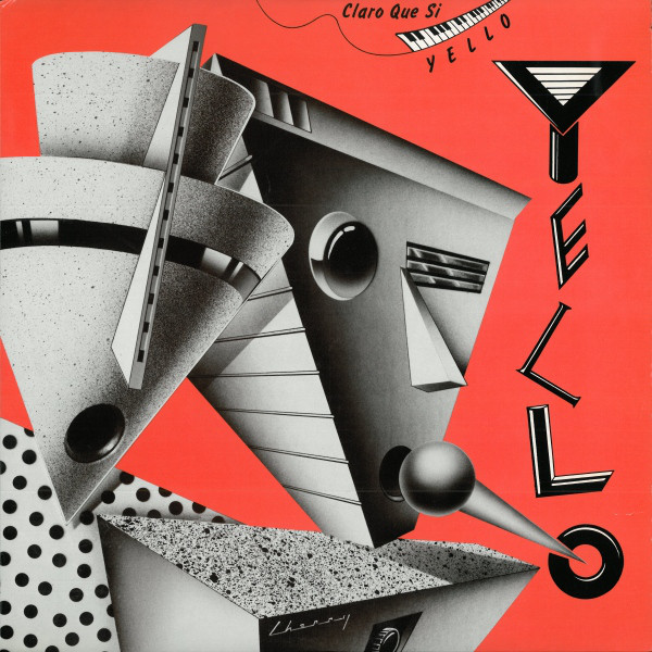 yello - claro que si - red Ralph Records sleeve