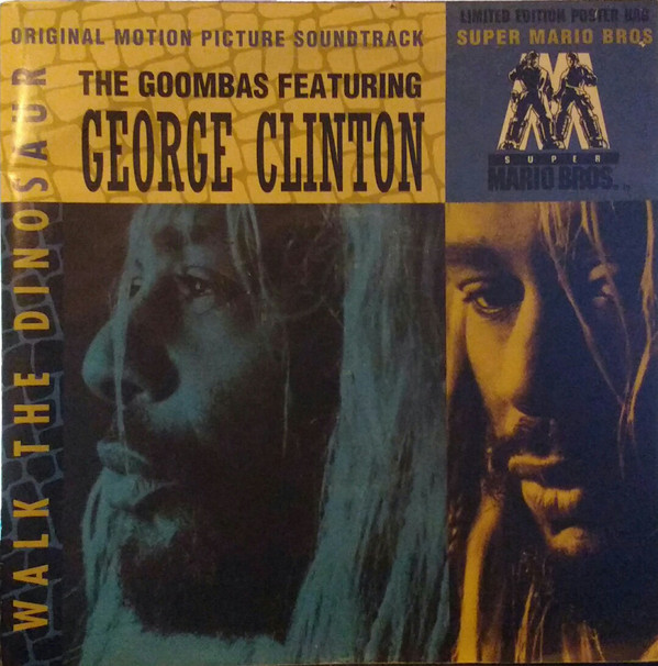 the goombas and george clinton - walk the dinosaur cover art