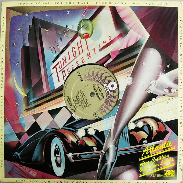 roxy music us promo angel eyes 12" single