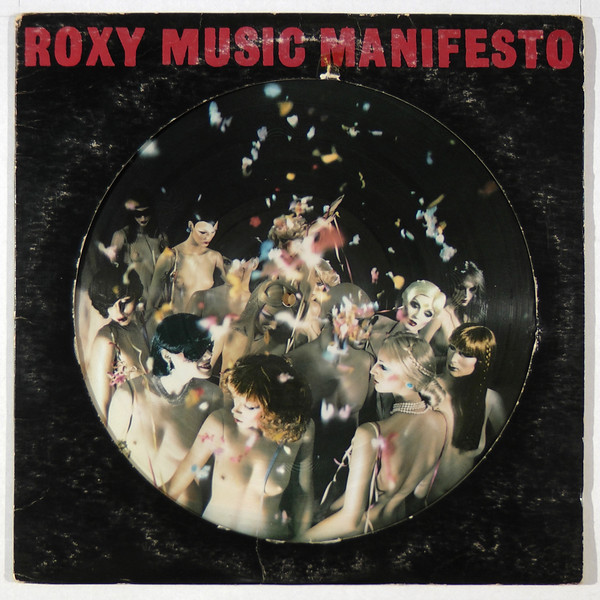 Roy Music - manifesto picture disc UK LP cover art