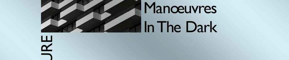 OMD architecture + Morality the singles cover art