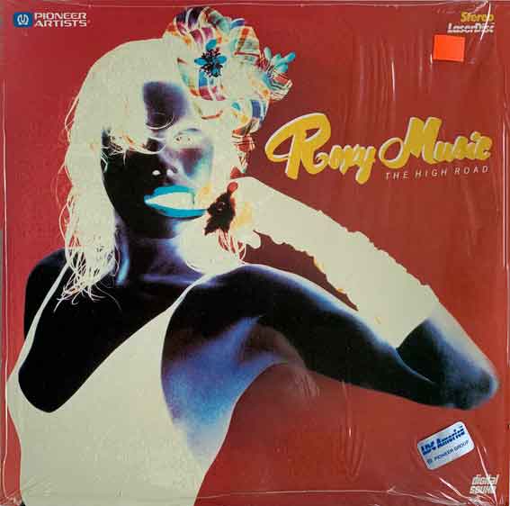 roxy music - the high road cover art
