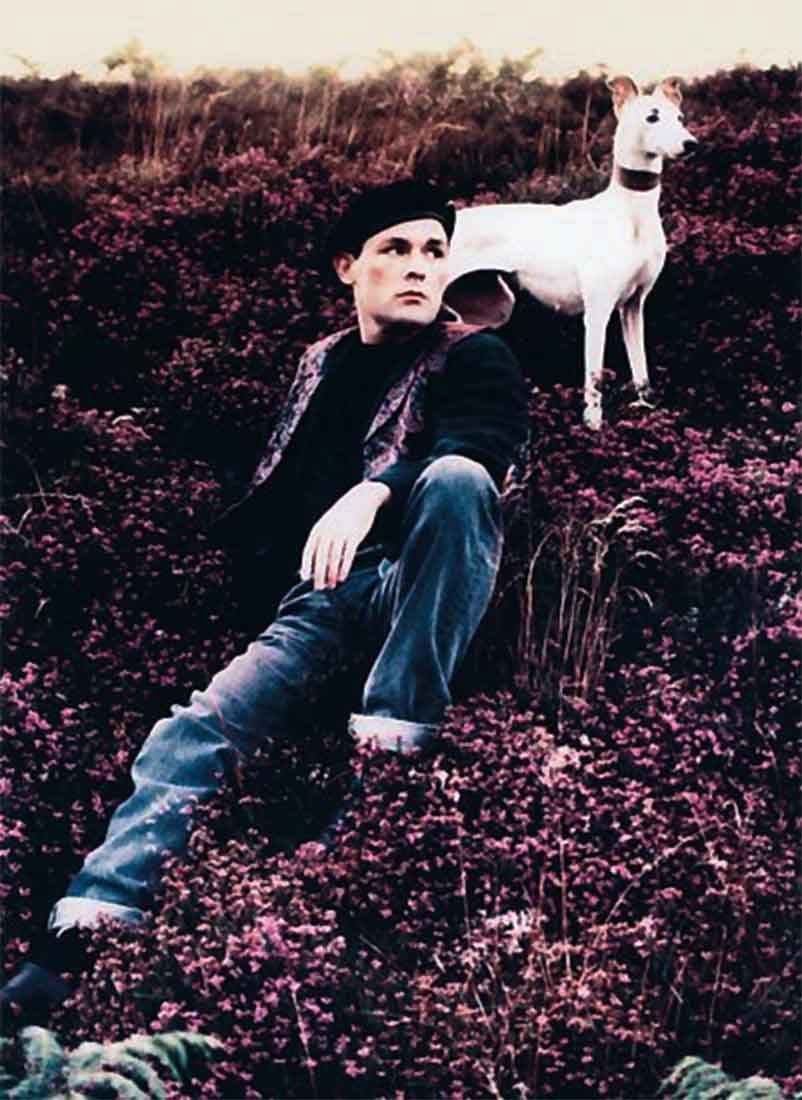 Billy MacKenzie  + whippet
