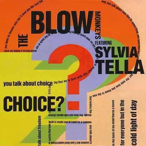 blow monkeys choice cover art