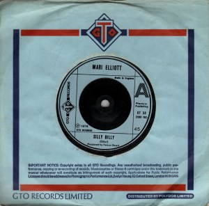 mari elliott silly billy 7"
