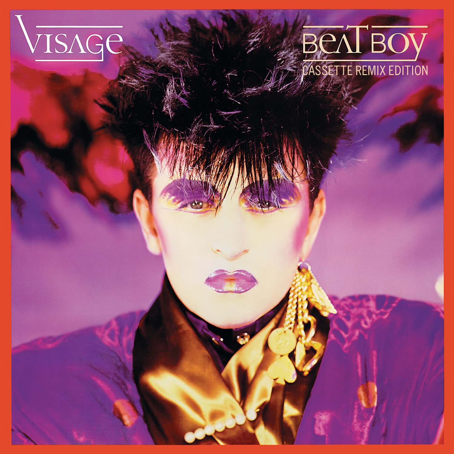 visage beat boy cassette remix edition cover art