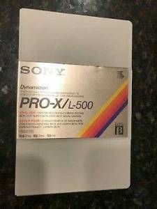sony beta pro-x L-500