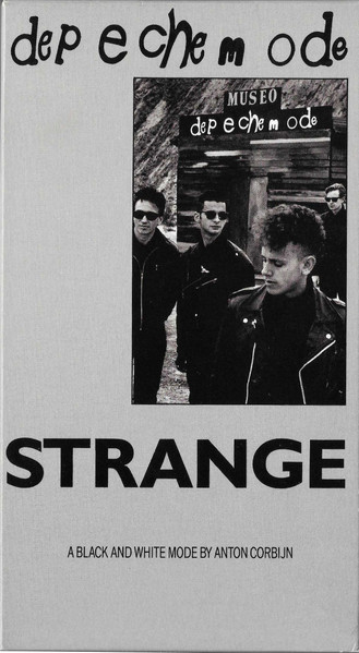 depeche mode strange VHS cover art