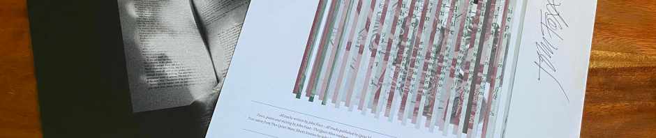 john foxx the marvelous notebook signed LP