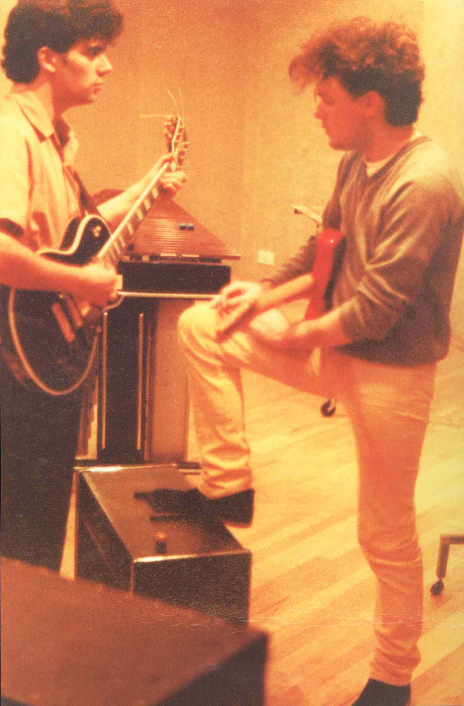 alan rankine + billy mackenzie + guitars
