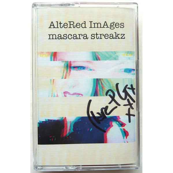 altered images - mascara streakz autograohed cassette