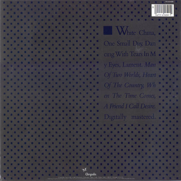 ultavox lament back cover