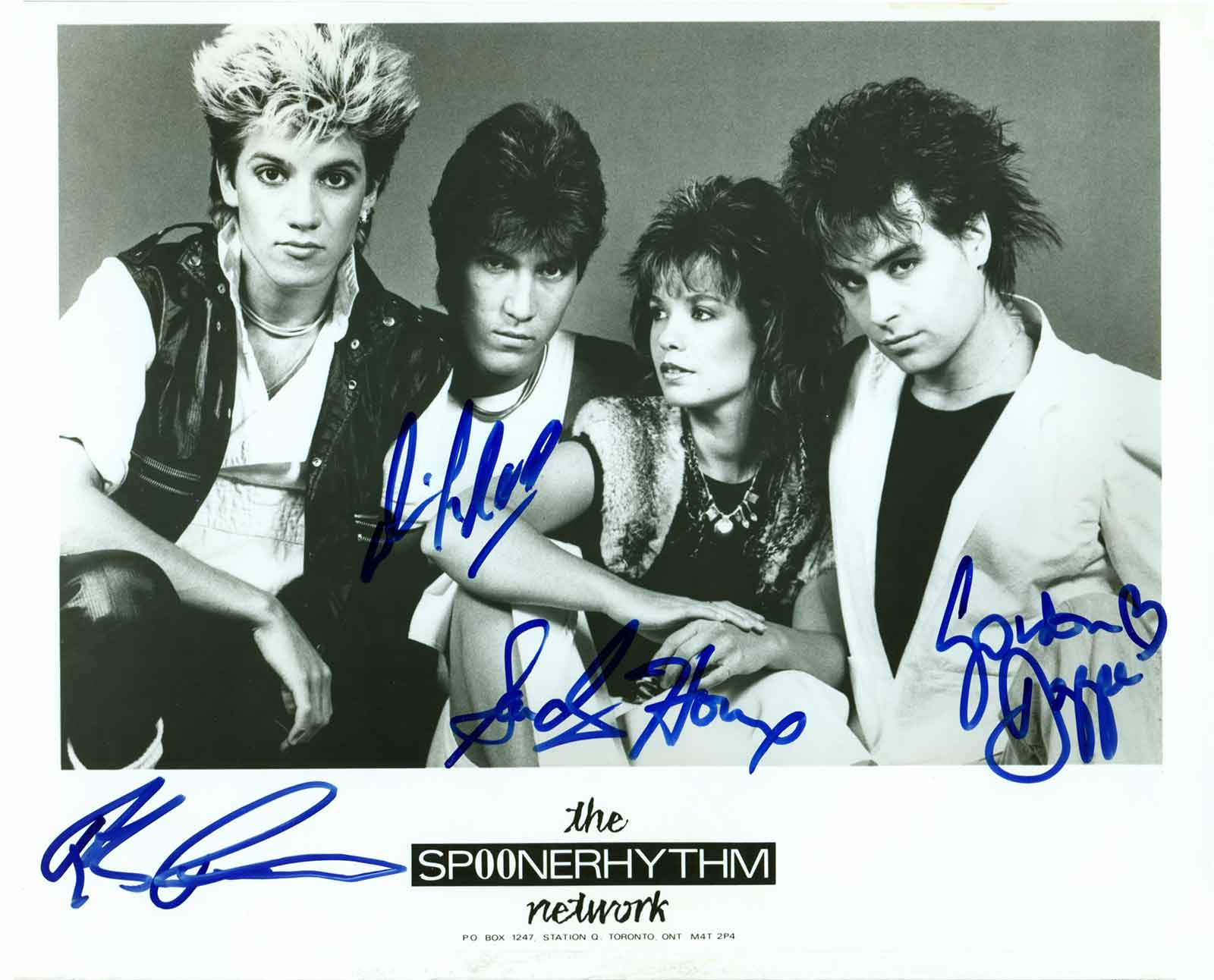 Spoons autographed fan club glossy 1873