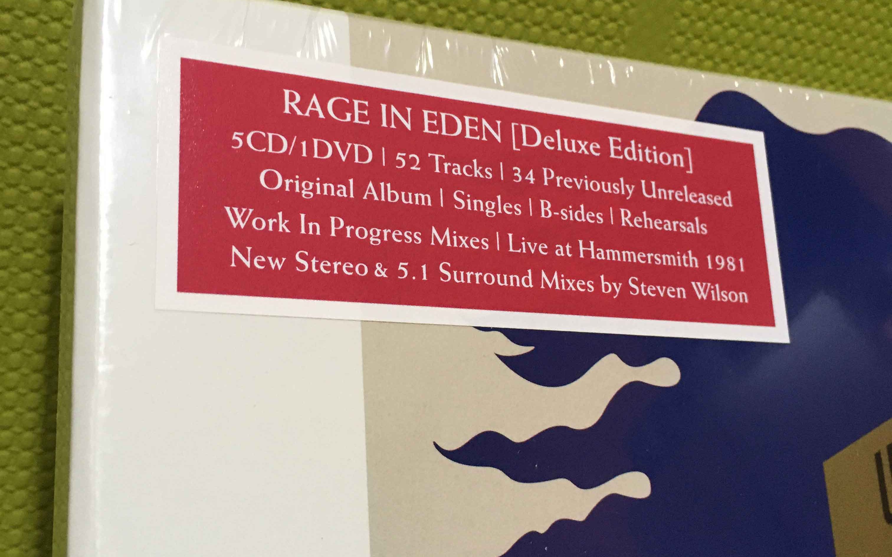 ultravox rage in eden hype sticker