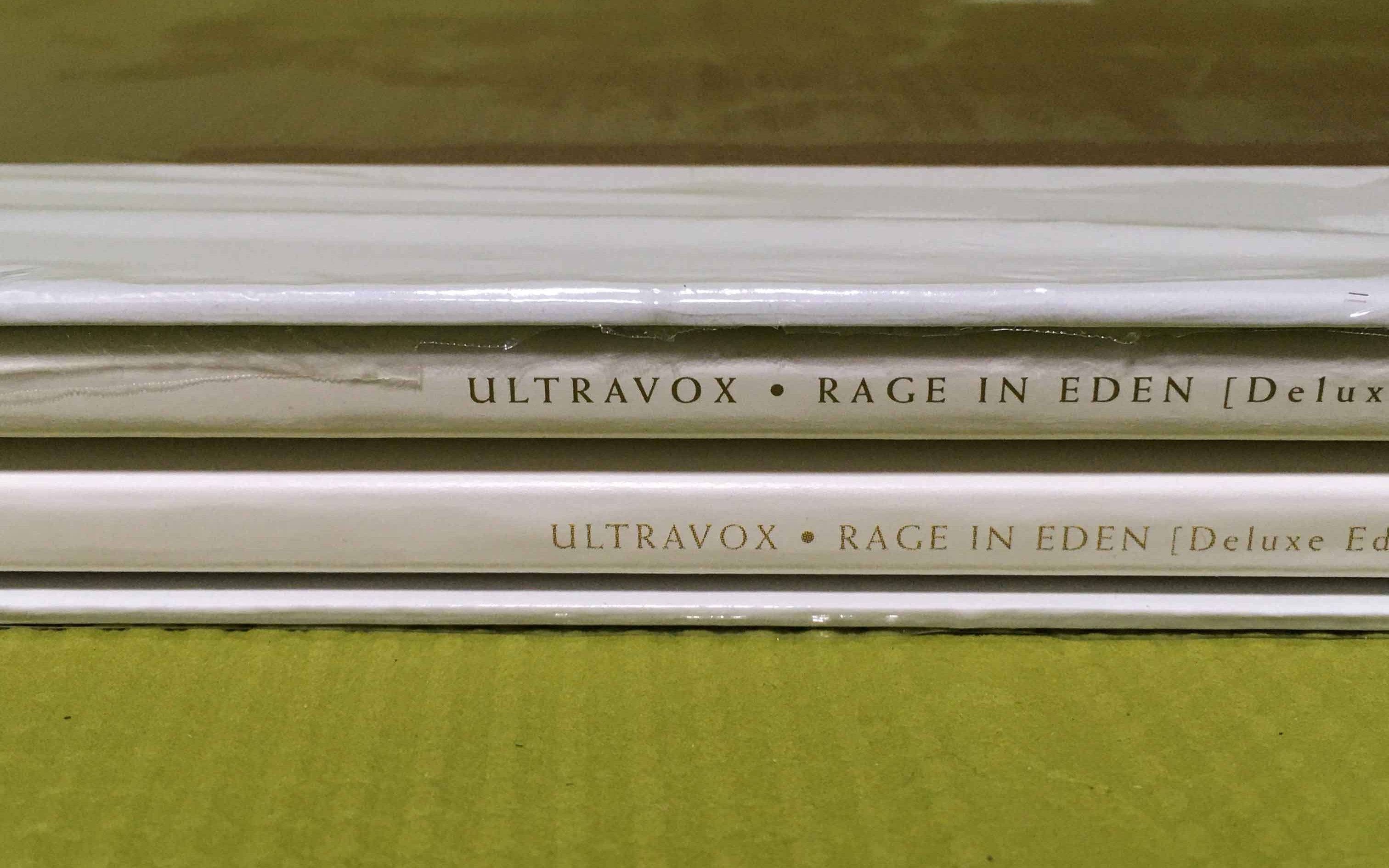 rage in eden folio spines