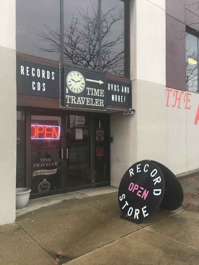 time traveler entrance