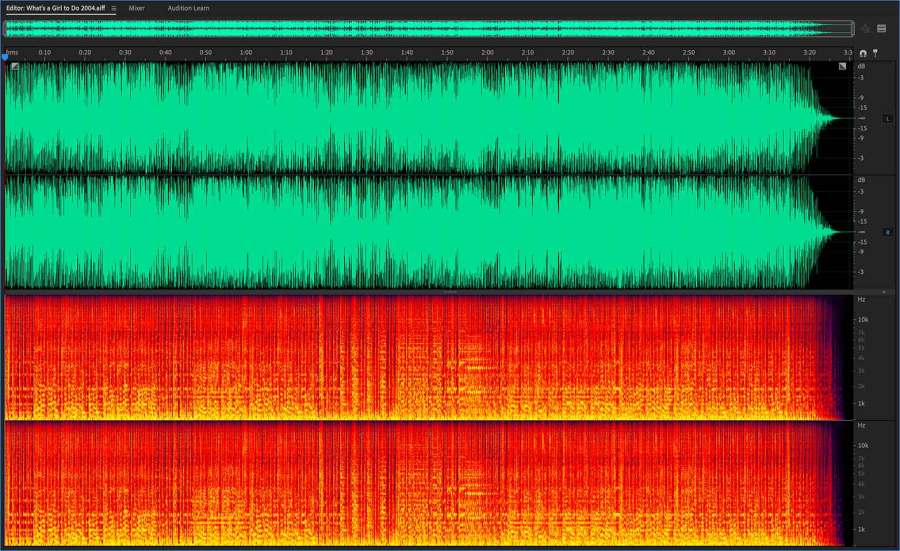 2004 mastering of "What's A Girl To Do"