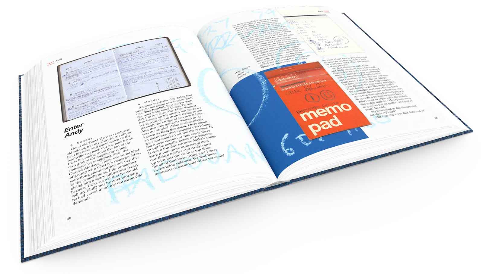 stewart copeland police diaries interior