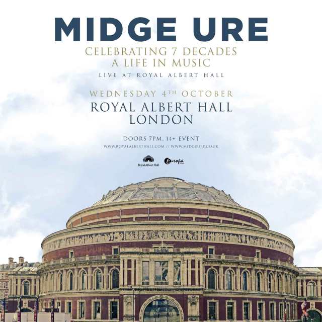 midge ure royal albert hall 2023