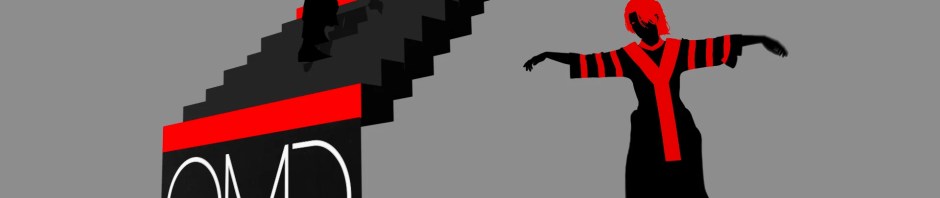 OMD bauhaus staircase banner