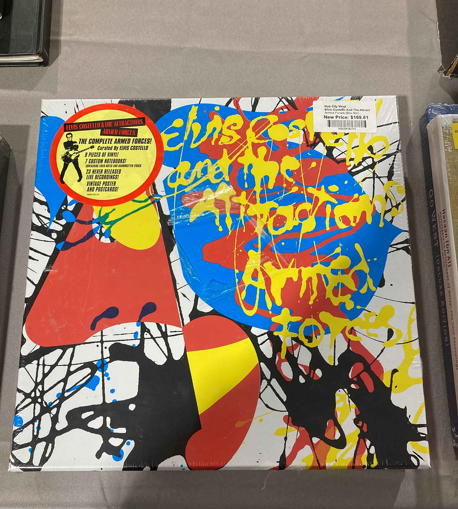 elvis costello + the attractions armed forced LP BSOG