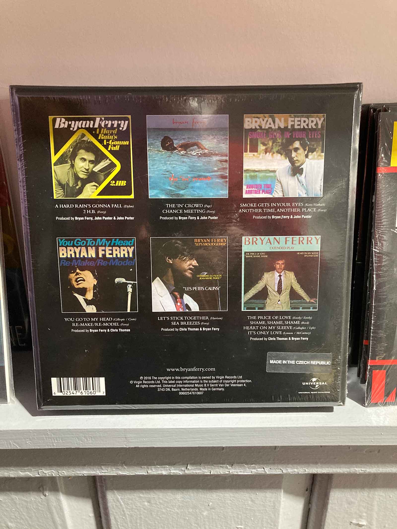 bryan ferry island singles box B