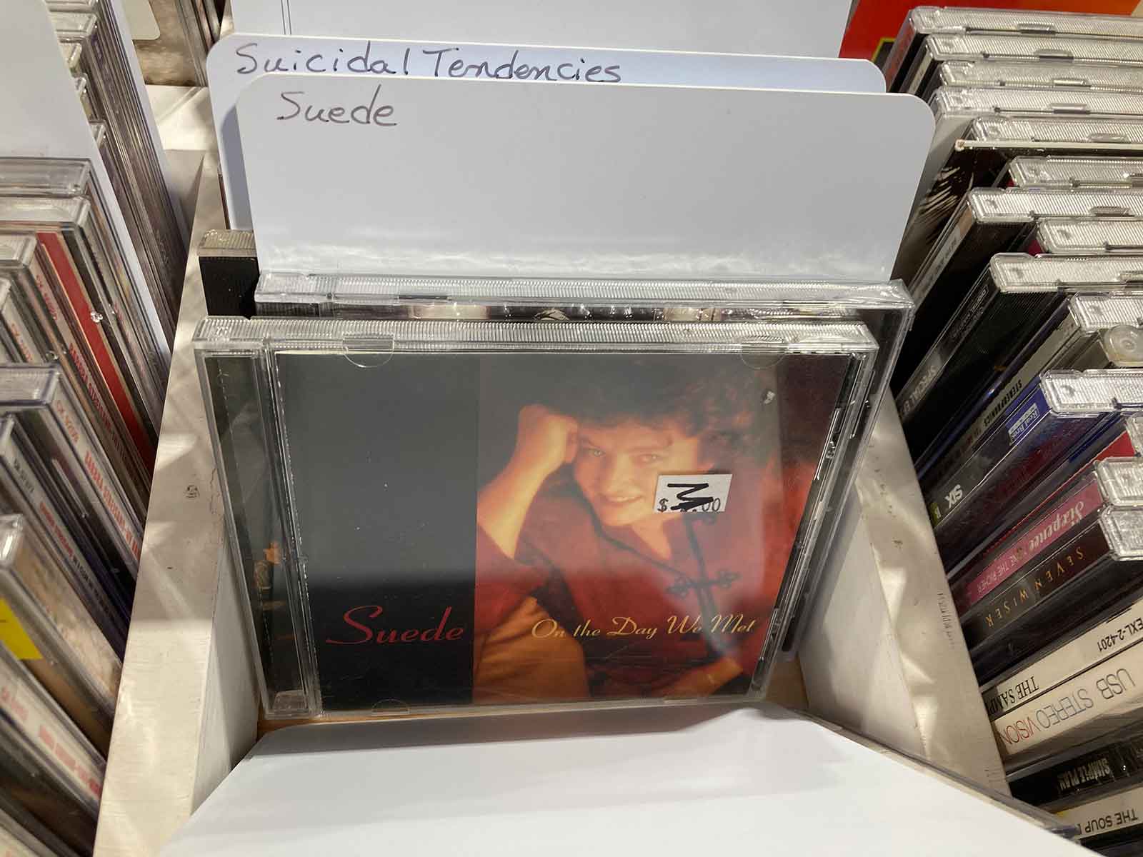 hub city vinyl the WRONG Suede!