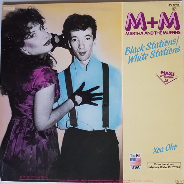 M+M - black stations white stations