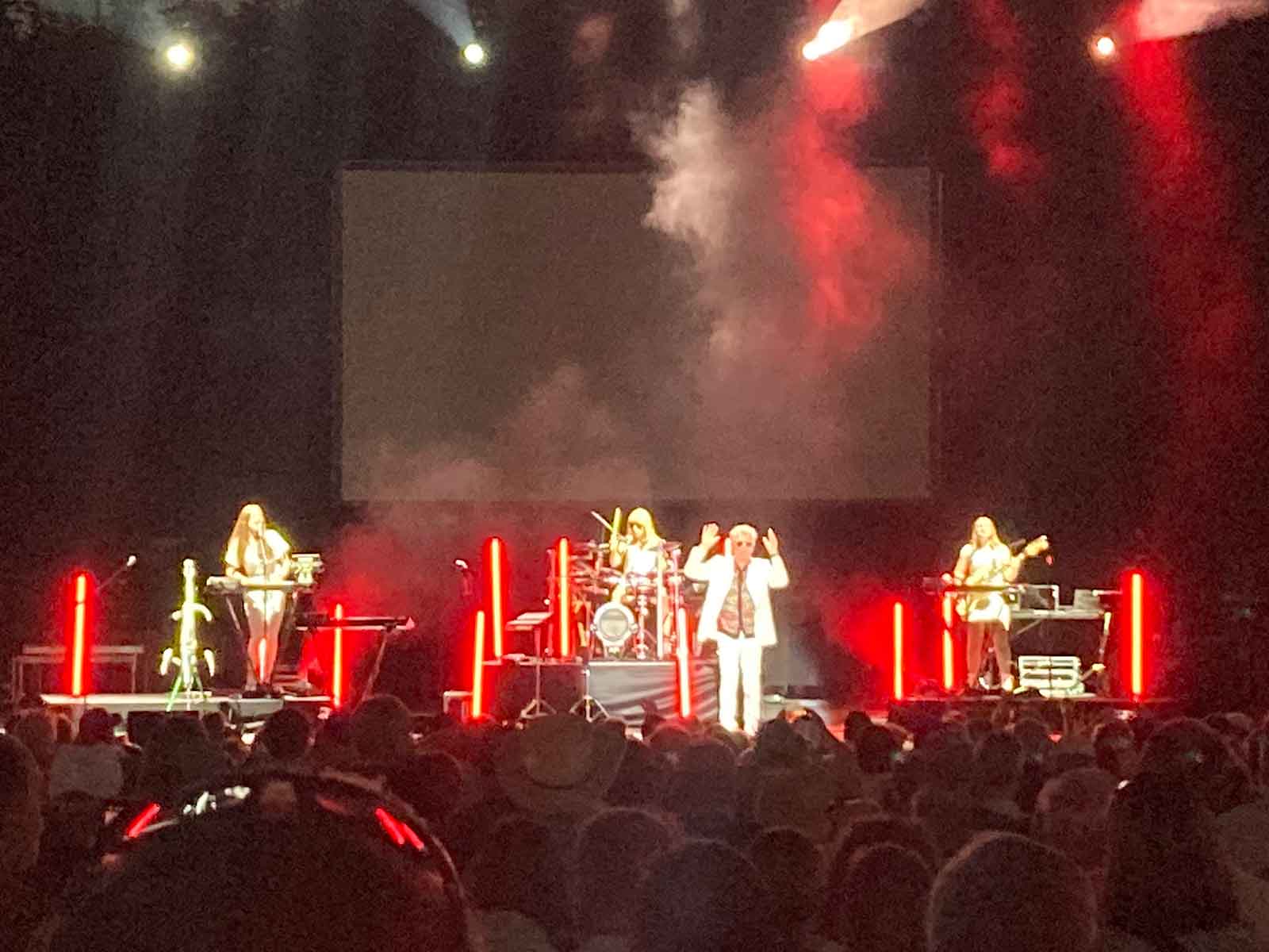 Tom Bailey dreams in red in raleigh - totally tubular festival 2024