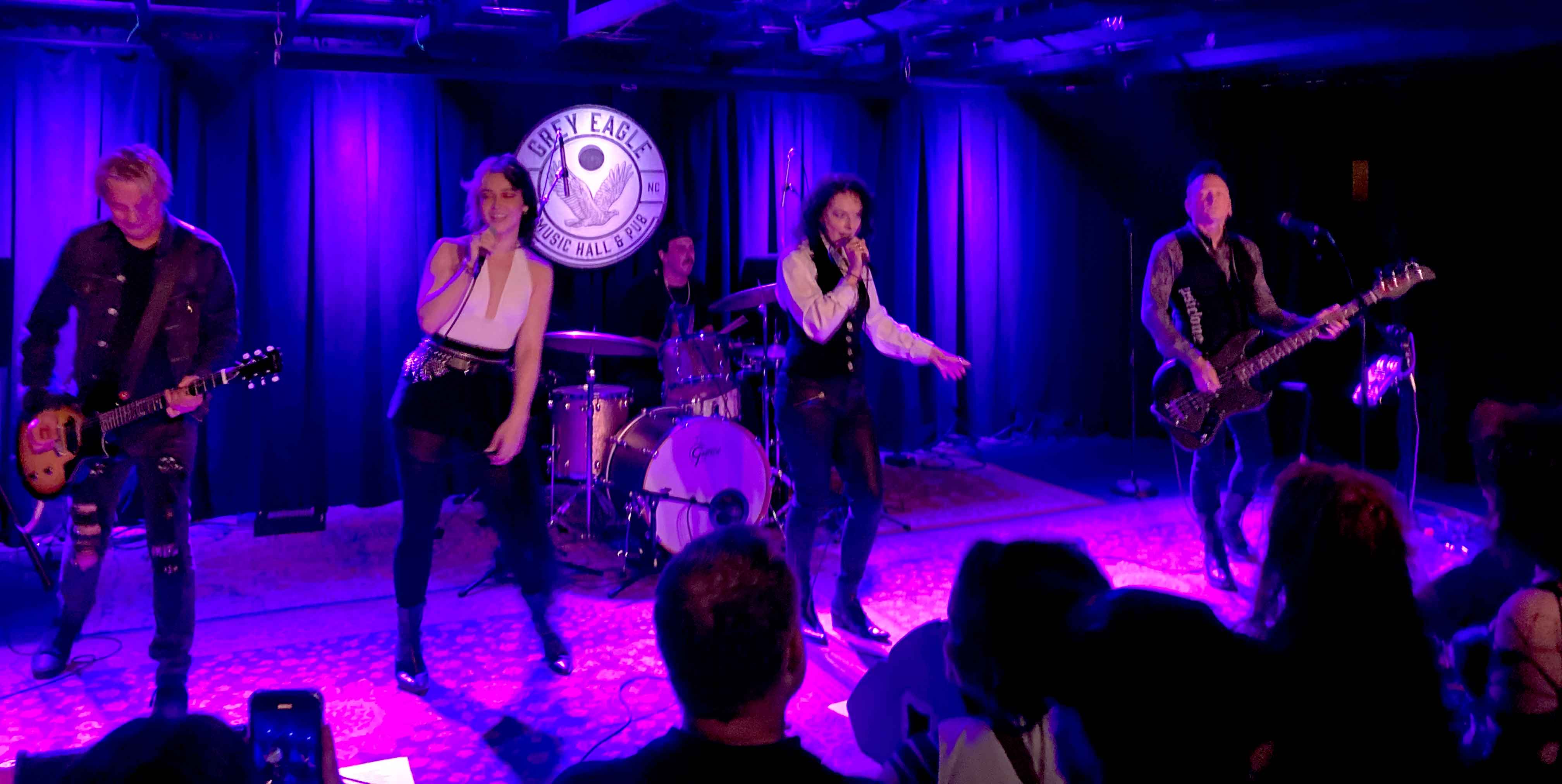 march violets and rosegarden funeral party live at The Grey Eagle for encore of Snake Dance