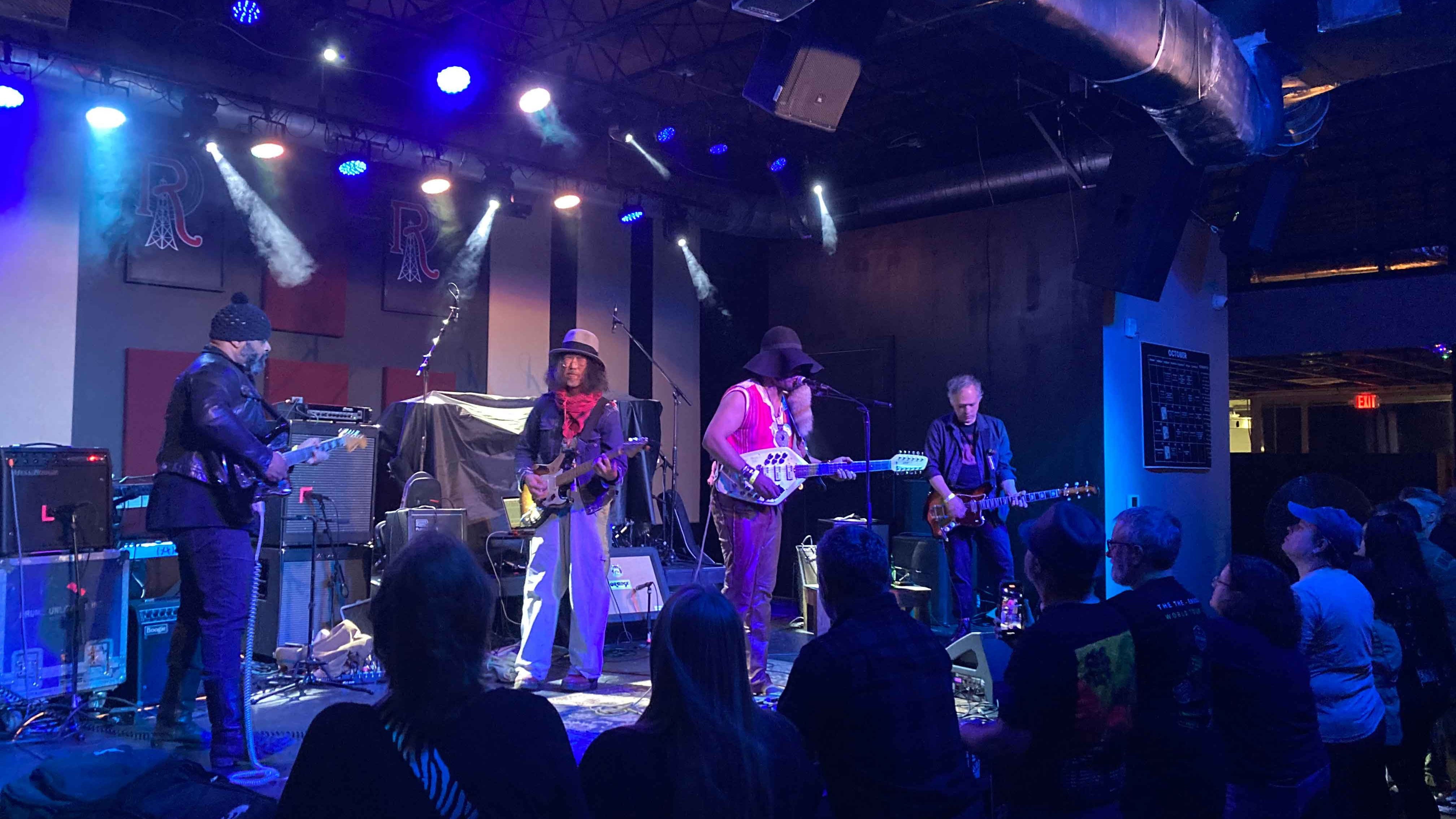 The Veldt were blending disparate genres with studied brilliance in a very wonderful performance