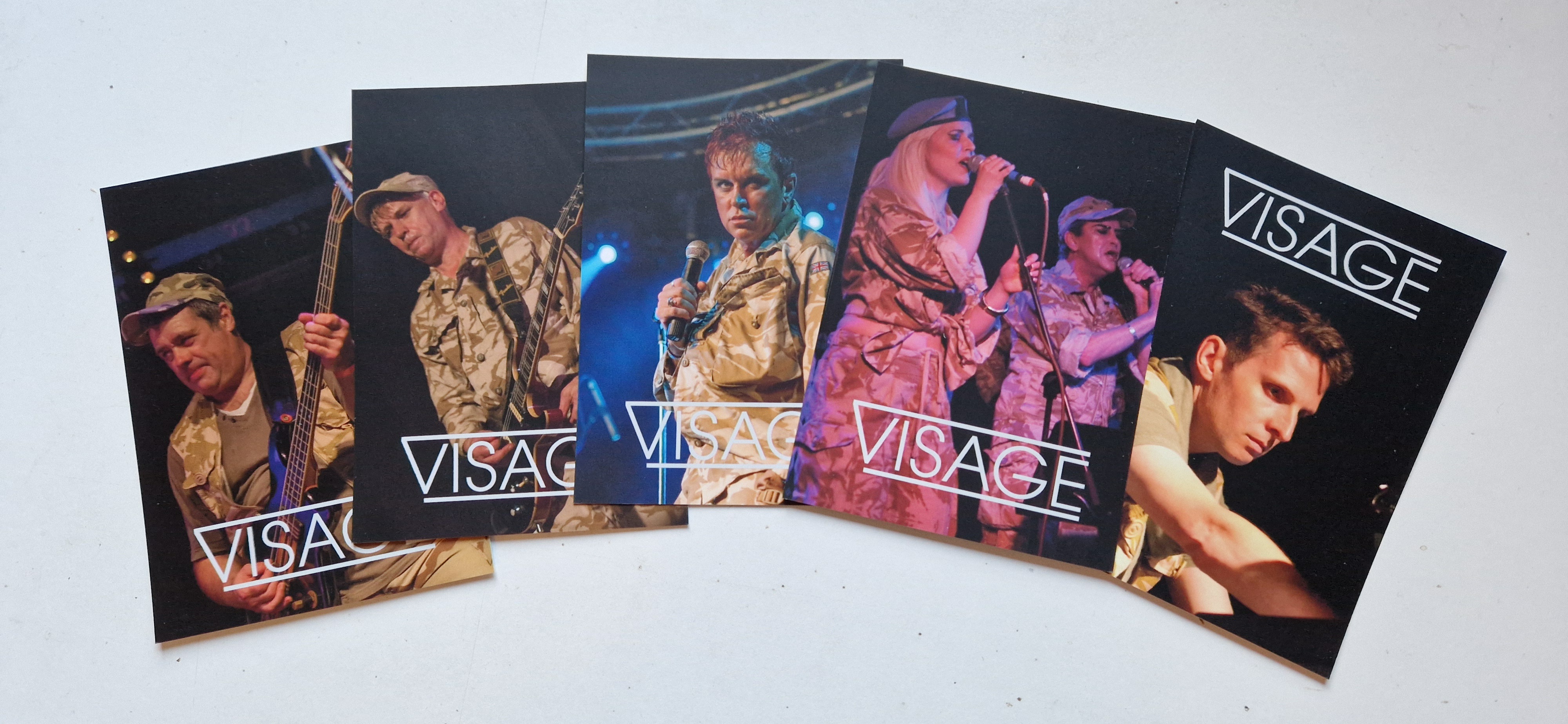 visage live postcards