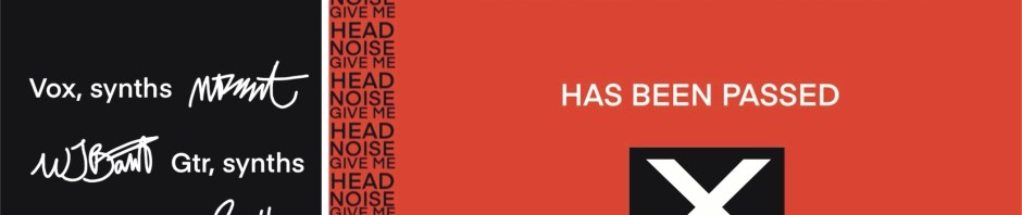 head noise i was a teenage video nasty