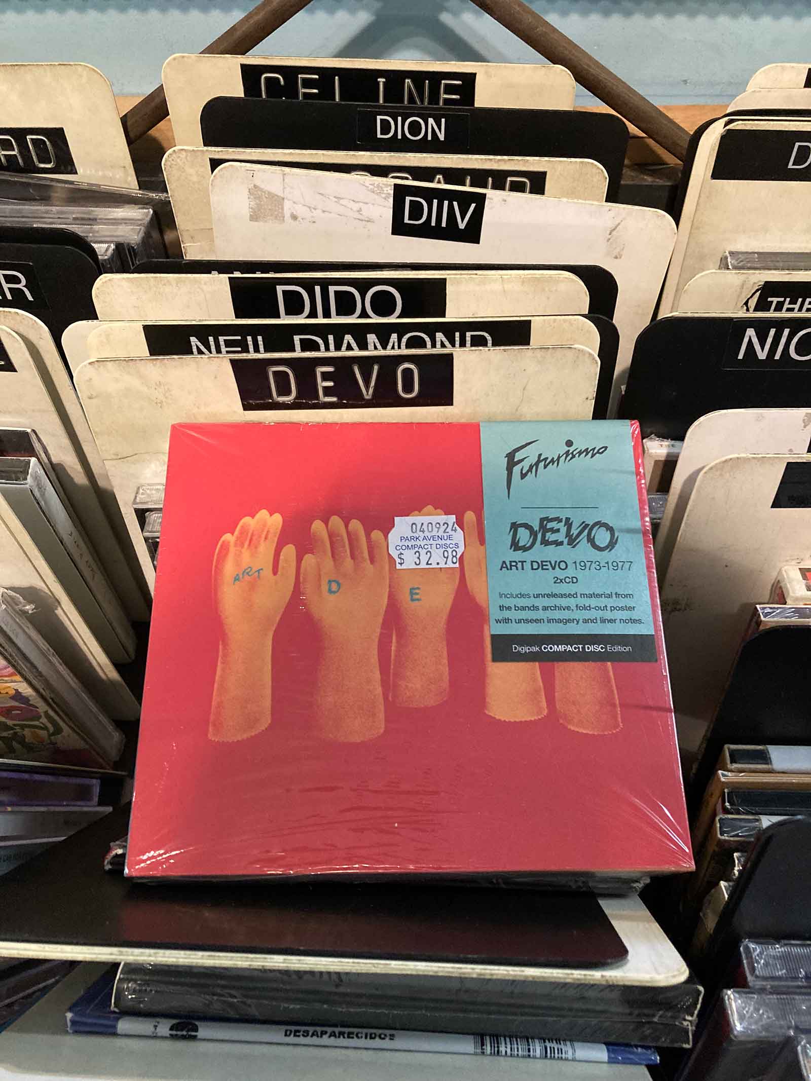 Park Ave. CD - devo art devo cd