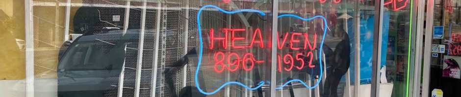 rock + roll heaven façade