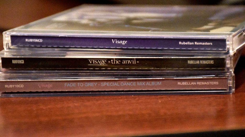 all 3 visage CDs from Rubellan Remasters