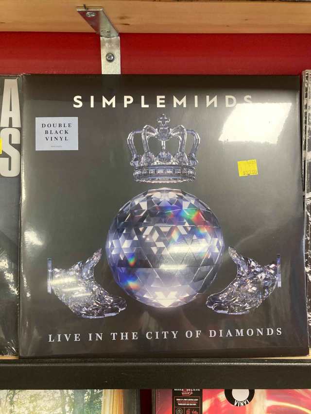 simple minds - live in the city of diamonds LP
