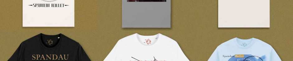 spandau ballet t-shirts