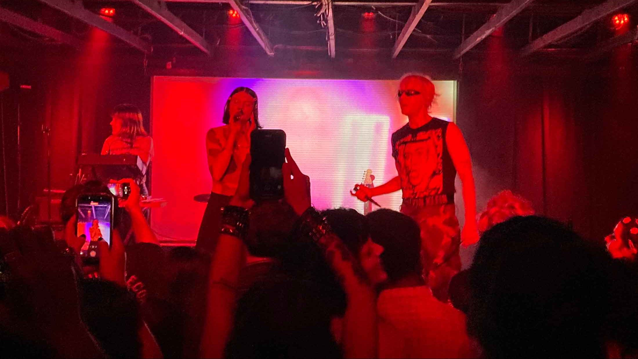 izzy glaudini with Sextile in asheville